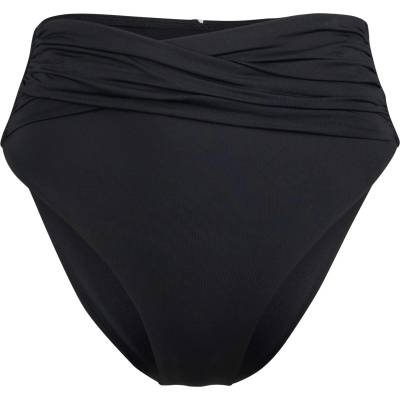 Seafolly Дамско бикини долнище Seafolly Women's Collective High Waist Wrap Front Pant Bikini bottom - Black - размер 42 (EU) (150-2110-0115)