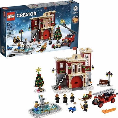 LEGO® Creator 10263 Hasičská stanice v zimní vesnici