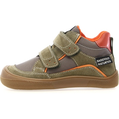 Naturino Детски обувки barefoot Naturino Kid's Kesy High WP Barefoot shoes - Military Green - размер 24 (EU) (702-4698-0213)