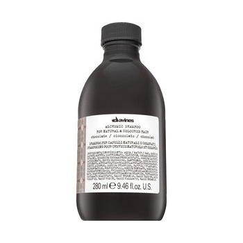 Davines Alchemic Shampoo тонизиращ шампоан за кафява коса Chocolate 280 ml
