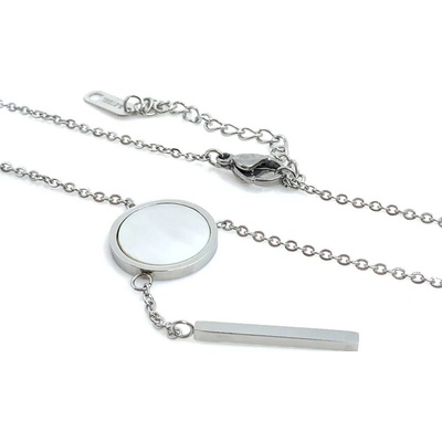Jan Kos jewellery Řetízek s přívěskem z oceli 12118102