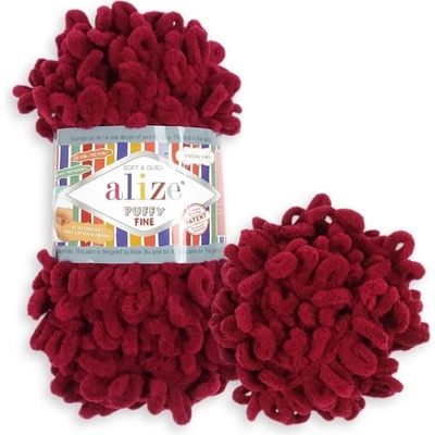Alize Puffy Fine 107 vínová
