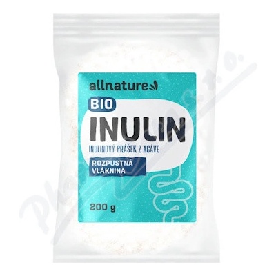 Allnature Inulin rozpustná vláknina BIO 200 g