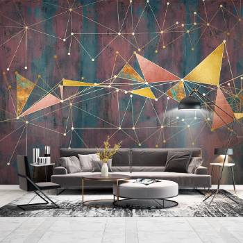 Image 1 of Art gift Фототапет Триъгълници 2