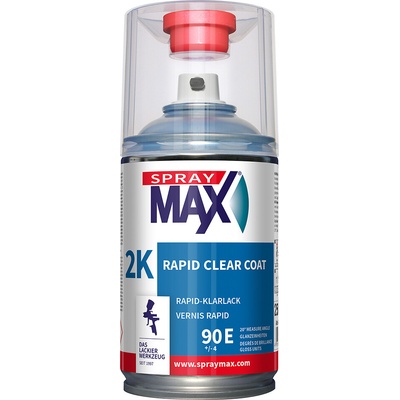 SprayMax 2K Rapid Clear Coat rýchloschnúci 2K číry lak 250 ml