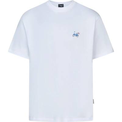 Iriedaily Мъжка тениска Iriedaily Bonacycle T-Shirt - White - размер XL (217-0070-0214)