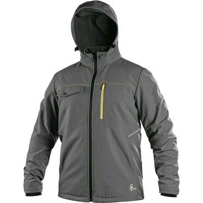 CXS pánska softshell bunda STRETCH čierna