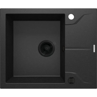 Deante ZQN_G11A - Кухненска мивка ANDANTE 49x59 см гранит/металик графитен (DN0041)