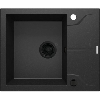 Deante ZQN_G11A - Кухненска мивка ANDANTE 49x59 см гранит/металик графитен (DN0041)