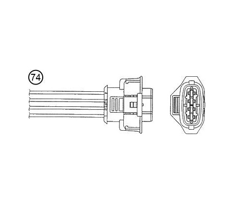 Lambda sonda NGK OZA334-SZ3