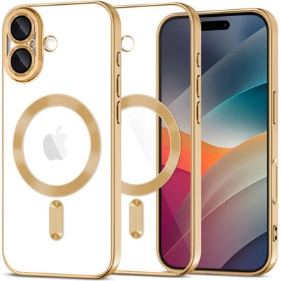 Tech-Protect Калъф Tech-Protect MagFlex MagSafe за iPhone 17 - прозрачно златисто (5906302319695)