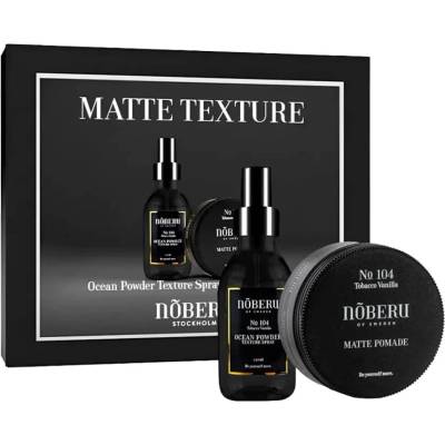 NOBERU OF SWEDEN Sada pre matný účes NOBER Giftbox Matte texture