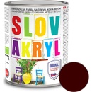 Farby na kov Slovakryl 0240 0,75kg tmavohnedý