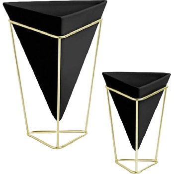 Umbra Саксии Umbra - Trigg, 2 броя, черни/златисти (UMBRA 1004372-1137)