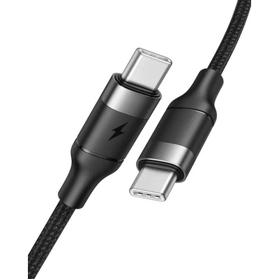 Veger CC02 100W C-C USB-C QC4.0 PD3.0 5A, 1,5m, černý