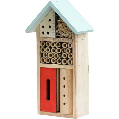 M.A.T. Hotel hmyzí 26 x 13 x 8,5 cm dřevěný mix barev – Zboží Dáma