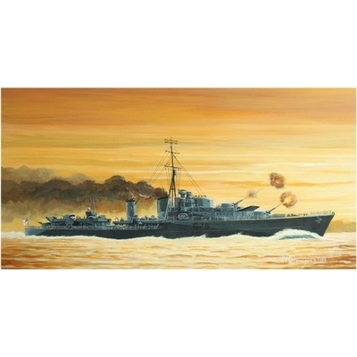 Trumpeter Tribal class destroyer HMS Eskimo F75 1941 05757 1:700