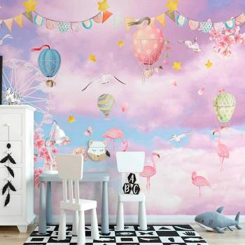 Image 1 of Art gift Фототапет - Розов панаир