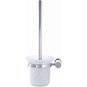 Duravit D-Code - Стенна четка за тоалетна, матирано стъкло/хром 0099271000 (0099271000)