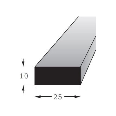 Hranolek 25x10mm, délka 70cm