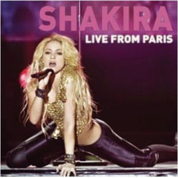SHAKIRA: LIVE FROM PARIS CD