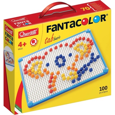 Quercetti Мозайка от 100 части Quercetti - Fantacolor Basic (2122)