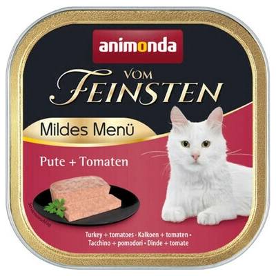 ANIMONDA Vom Feinsten Mild Menue paštéta s morčacím mäsom a paradajkami 100 g