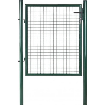 DEMA Plotová branka jednokřídlová 100x120 cm, zelená 31331D – Zboží Mobilmania