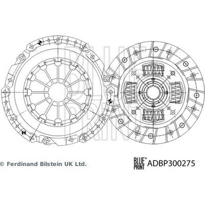 Spojková sada BLUE PRINT ADBP300275
