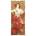 Pohled Alfons Mucha – Ruby, dlouhý