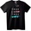 NOONEBRAND Тениска Истинска Любов Истински Живот - 2XL, Black