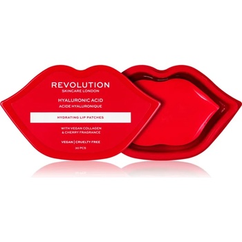 Revolution Skincare Hyaluronic Acid хидратираща маска за устни 30 бр