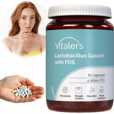 Vitaler's Lactobacillus Gasseri s FOS 60 kapslí