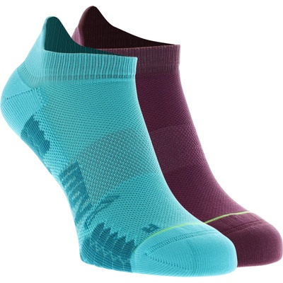 Inov-8 Trailfly Sock Low 2pack teal purple
