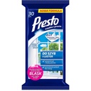 Presto čistiace obrúsky na sklá a zrkadlá 30 ks