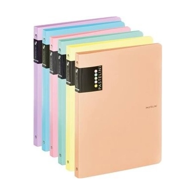 Pořadač PP A4 2kr. PASTELINI meruňková