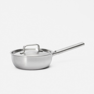 Kónická rajnica Lucca 4.0 Standard, ø 20 cm (1,5 l) - Nerezová beznitová rajnica z viacvrstvovej nerezovej ocele s pokrievkou