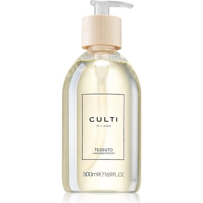 Culti Milano Hand & Body parfémované tekuté mýdlo na ruce a tělo Tessuto 500 ml