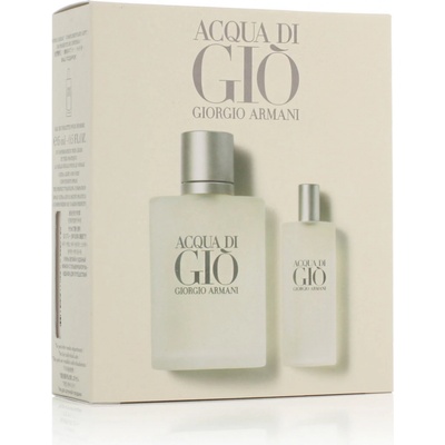 Giorgio Armani Acqua di Gio Pour Homme Man EDT 100 EDT 100 ml + EDT 15 ml darčeková sada