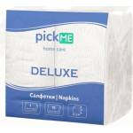 PickME Pick Me салфетки 70бр двойно сгънати 33x33 бяло (2/46560)
