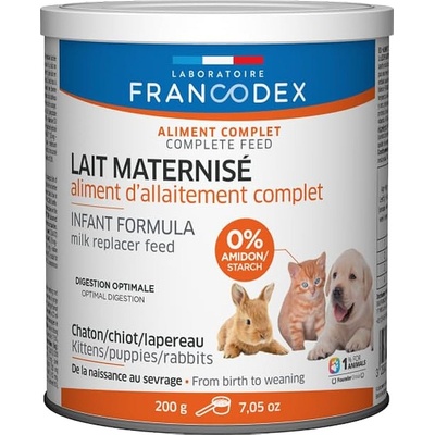 Francodex mlieko pre mačiatka šteňatá králiky 200 g