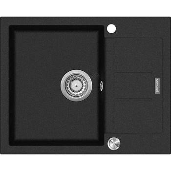 Concept DG05C45BC - Кухненска мивка CUBIS 50x62 см гранит/черна (CO0052)