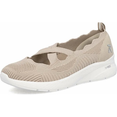 Rieker balerínky Chaussures béžové