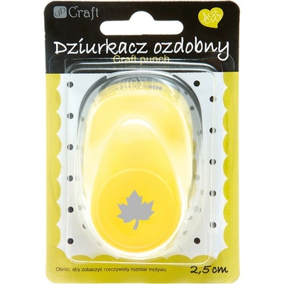 Dekorativní děrovačka DP Craft 2,5 cm - list