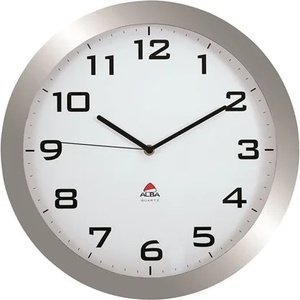 Alba Стенен часовник, 38 cm, ALBA "Horissimo", сребро HORISSIMO M (HORISSIMO M)