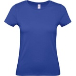 B&C Collection B&c e150 / Дамска тениска с обло деколте - кобалтово синьо xxl (01002t10505)