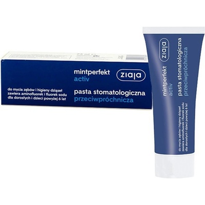 Ziaja Mintperfekt Activ proti zubnímu kazu 75 ml