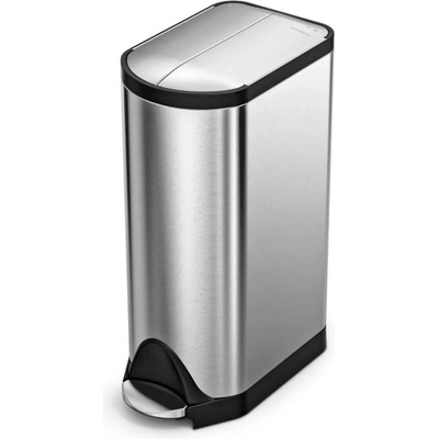 Simplehuman CW1824 Pedálový 30 l butterfly víko kartáčovaná nerez ocel FPP