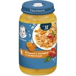 Nestle Пюре Nestle Gerber Junior - Ризото с пуешко и зеленчуци, 250 g (12617746) - baby