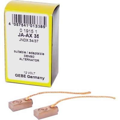 GEBE - IKA Germany Sada uhlíků alternátoru Denso 101211-0581, JAAX35